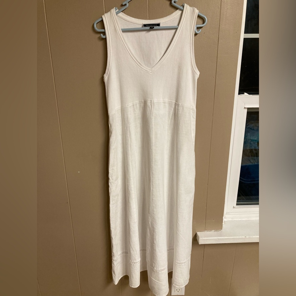 NWOT linen-blend dress - Picture 2 of 6